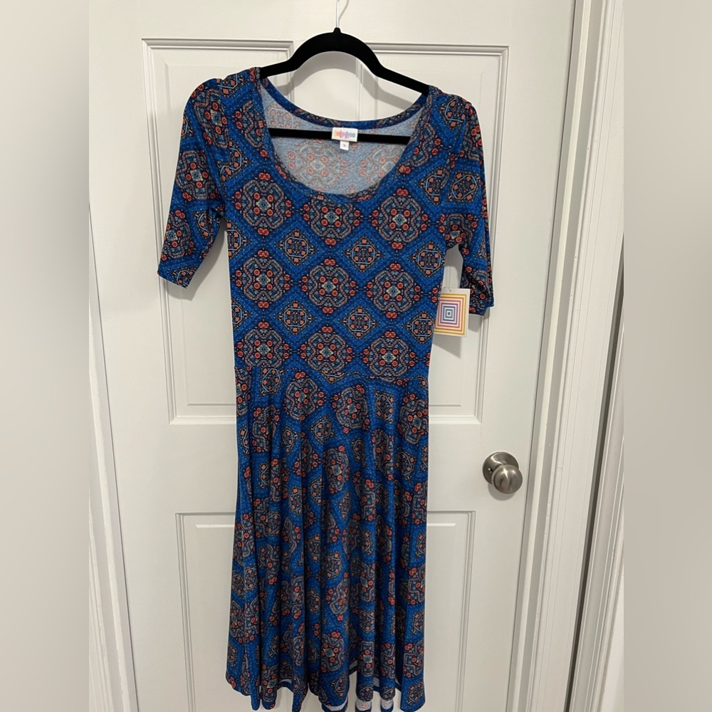 LuLaRoe Nicole Dress, Size S